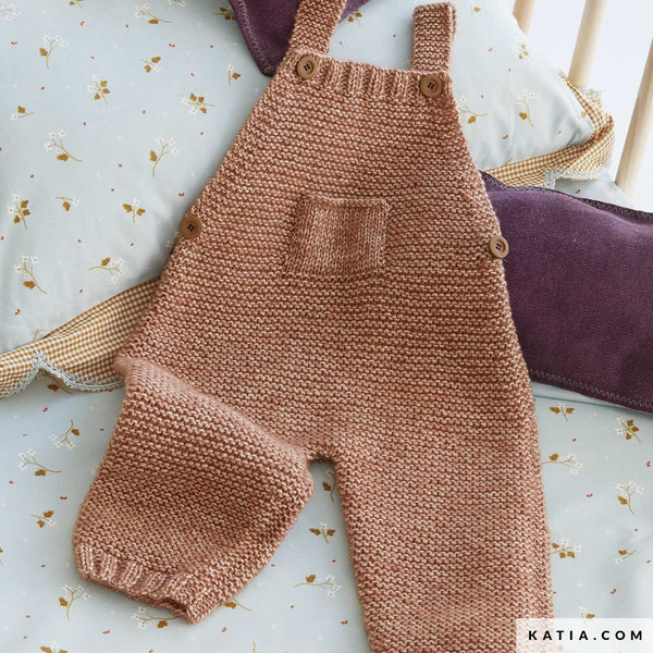 Yarn bundle - Baby romper in Cotton-Merino Fine by Katia Concept