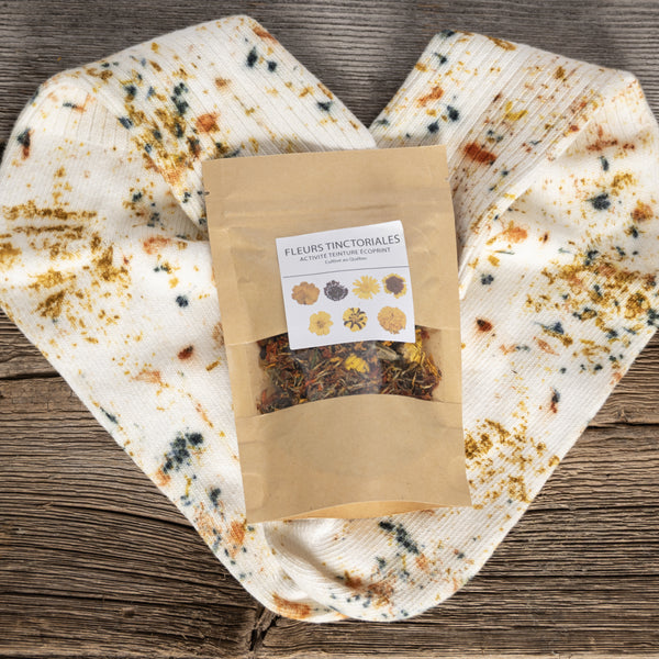 Kit d'activité de teinture Écoprint Chaussettes de coton par Djustyle