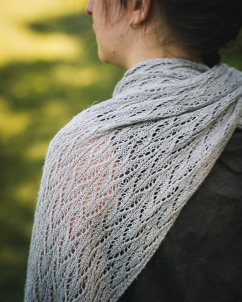 Kit de tricot - Rivage wrap par Gabrielle Vézina