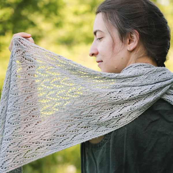Kit de tricot - Rivage wrap par Gabrielle Vézina