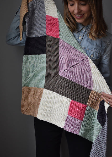 Kit de tricot - Pythagore 2.0 par Marie-Christine Lévesque