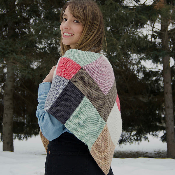 Kit de tricot - Pythagore 2.0 par Marie-Christine Lévesque