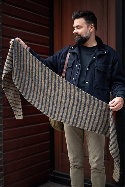 Yarn bundle - Stripetastic Scarf by Maxim Cyr