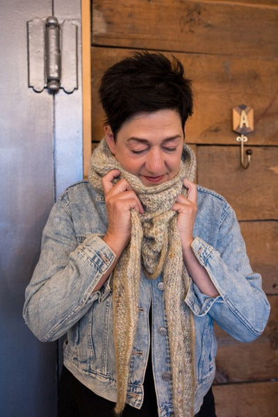 Kit de tricot châle Uptown par Susie Haumann