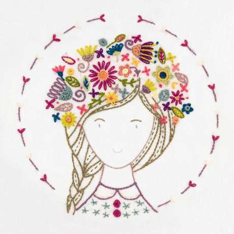 Embroidery Kit - Collection hoop to embroider 15 cm by Un chat dans l'aiguille