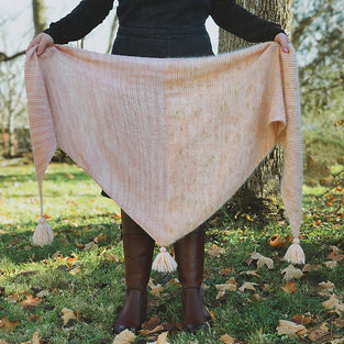 Bennet Sister Shawl Kit by Lindsey Fowler