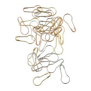 Lot De 100 Marqueurs De Mailles Métalliques Colorés - Pour Crochet Et Tricot - Anneaux En Spirale Repérables