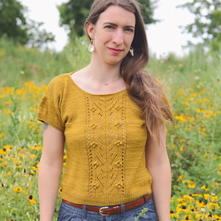 Knitting Kit - Solstice Top by Gabrielle Vézina