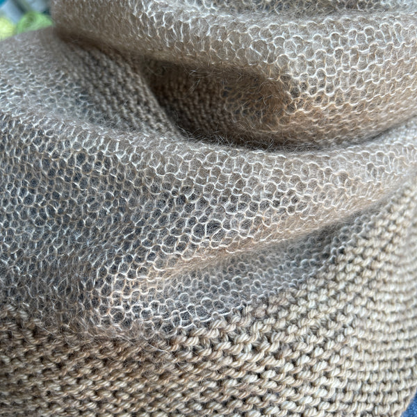 Knitting Kit - Texture Shawl by Fibre Carpe Diem