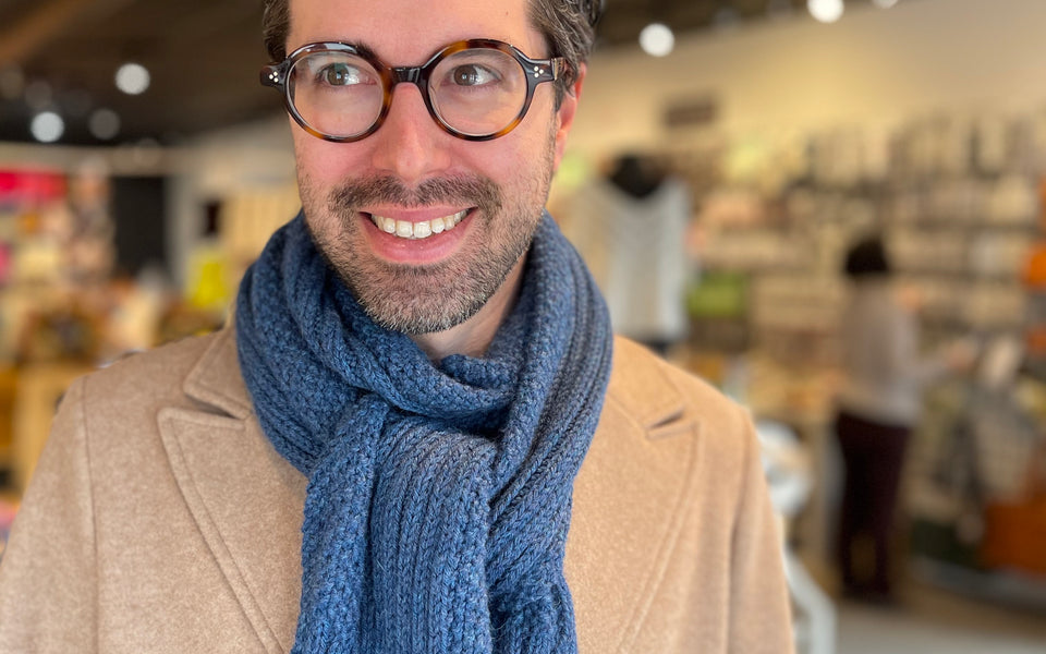 Kit de Tricot - Foulard Le St-Sau par Pure Laine