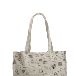 Recycled cotton tote bag from Muud