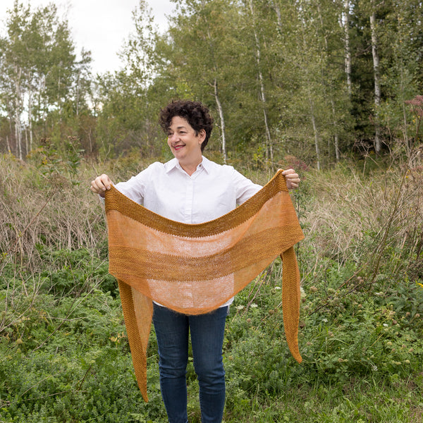 Knitting Kit - Texture Shawl by Fibre Carpe Diem