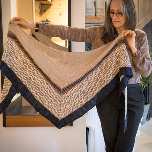 Knitting Kit - Zimtstern by Melanie Berg