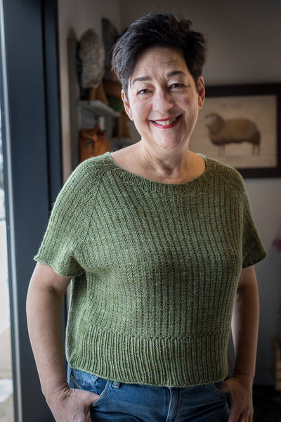 Kit de Tricot - Chandail Flores par Eri Shimizu