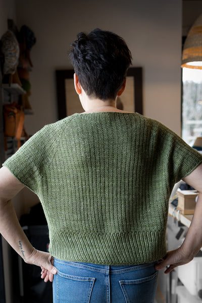 Kit de Tricot - Chandail Flores par Eri Shimizu