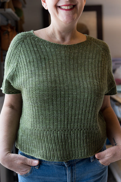 Kit de Tricot - Chandail Flores par Eri Shimizu