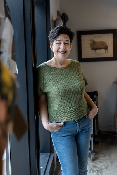 Kit de Tricot - Chandail Flores par Eri Shimizu