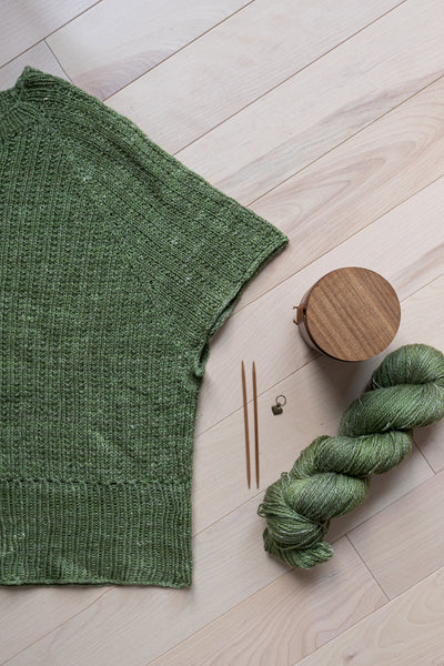 Kit de Tricot - Chandail Flores par Eri Shimizu