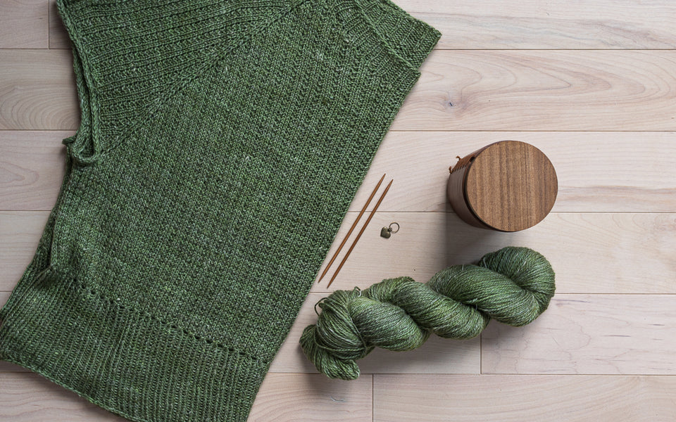 Kit de Tricot - Chandail Flores par Eri Shimizu