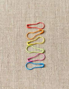 Coloured Removable Stitch Markers by Katia (60 ct)