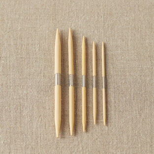 Aiguilles à câble en bambou (Set de 5) - CocoKnits