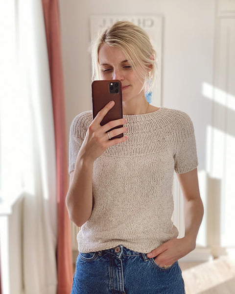 Kit de Tricot - Anker's Summer Shirt par PetiteKnit