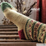 Knit Socks in Jacquard Stitch Belardy by @loareknits