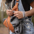 Oversized Bumbag for Knitting Projects Vegas XL by muud